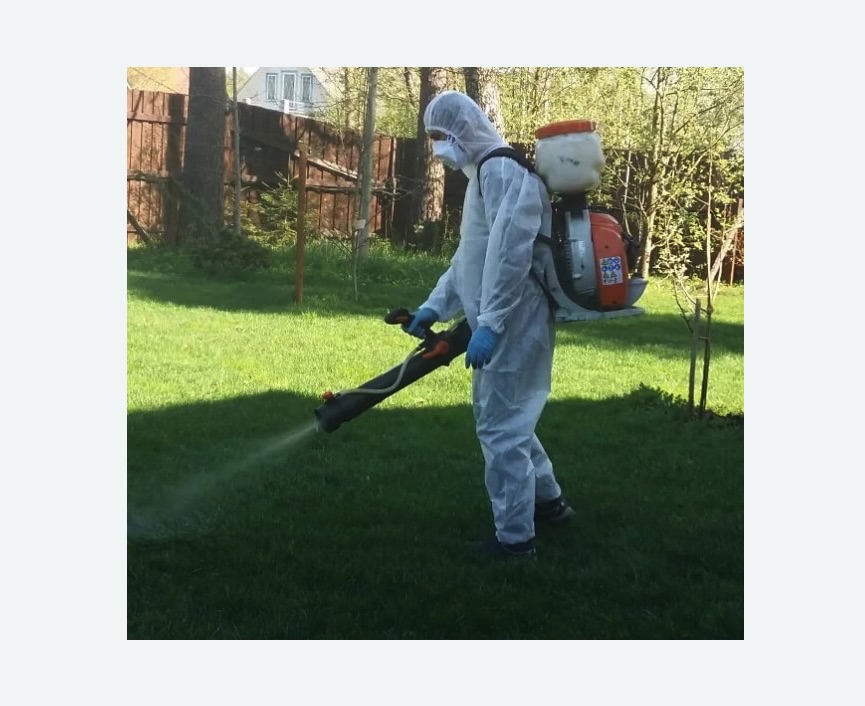 Обработка территории от клещей в Карабулаке